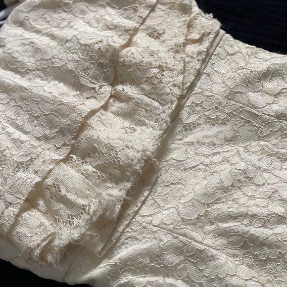 Lulus Creamy Lace Maxi Dress - Picture 5 of 5